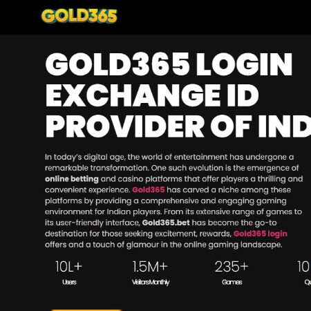 A Comprehensive Guide to Earning on Gold365 .
